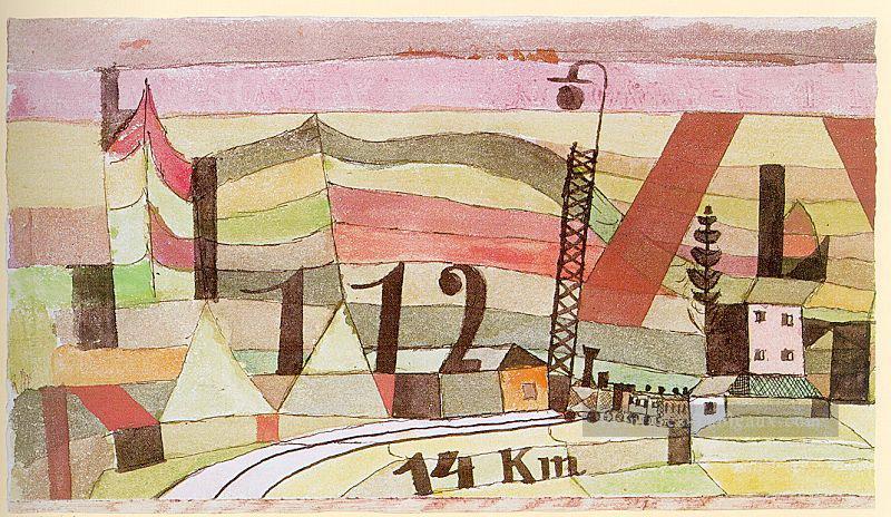 Station L 112 Paul Klee Peintures à l'huile